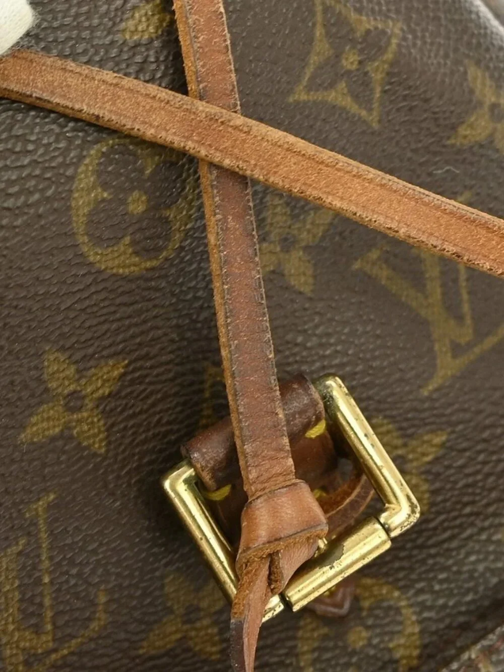 LOUIS VUITTON MONTSOURIS MM BACKPACK BAG MONOGRAM M51136 SP1928 YQ05413